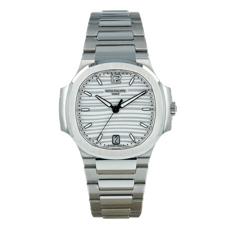 silver patek philippe|patek philippe nautilus ladies price.